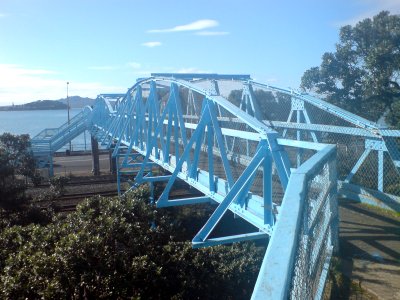 Old Parnell Baths Bridge Looking West