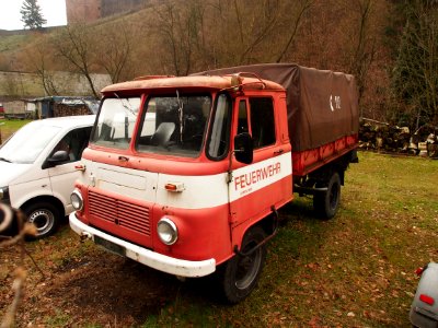 Old Robur fire engine of Eppendorf pic1
