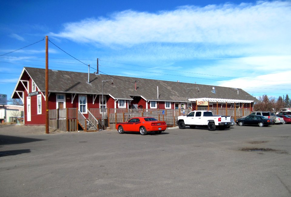 Old Riverton WY Railroad Depot 1