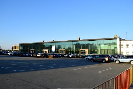 Old terminal B of Vladivostok International Airport. 21