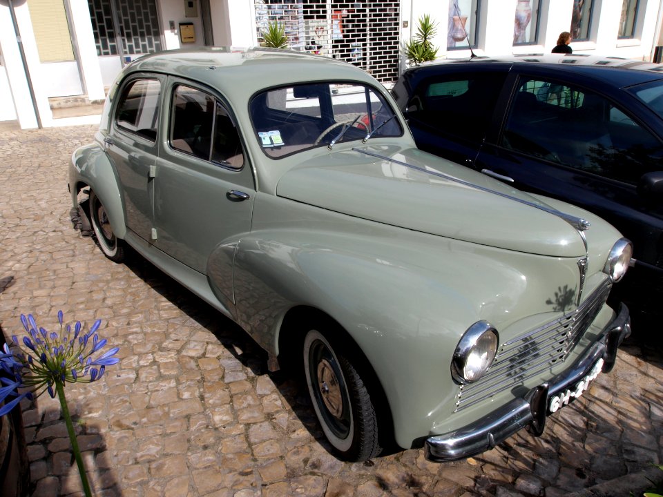 Peugeot 203 in Portugal at the SPECIAAL Auto Evenement Nijkerk 2011