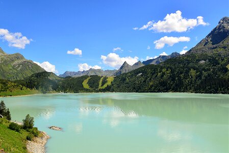 Mirroring kops lake kaunertal