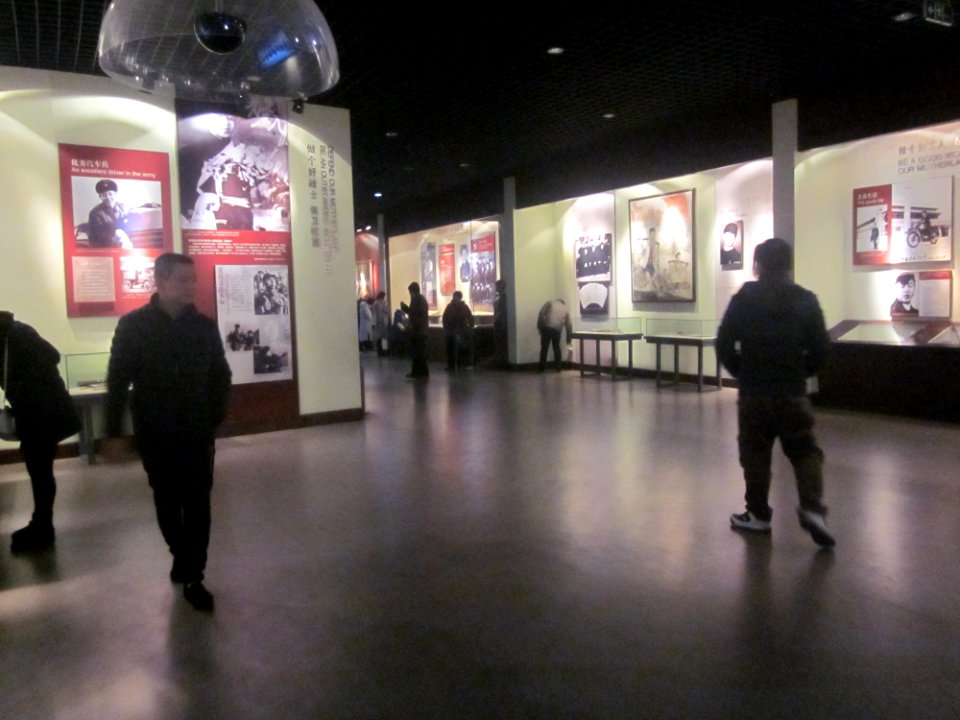 Pictures of Lei Feng in the Life Stories Museum of Lei Feng4