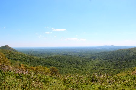 Pickens County, Georgia viewed from GA 136