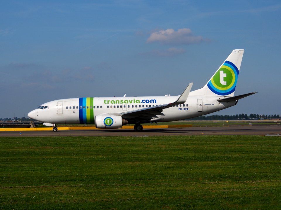 PH-XRA Transavia Boeing 737-700 taxiing at Schiphol (AMS - EHAM), The Netherlands, 17may2014, pic-3