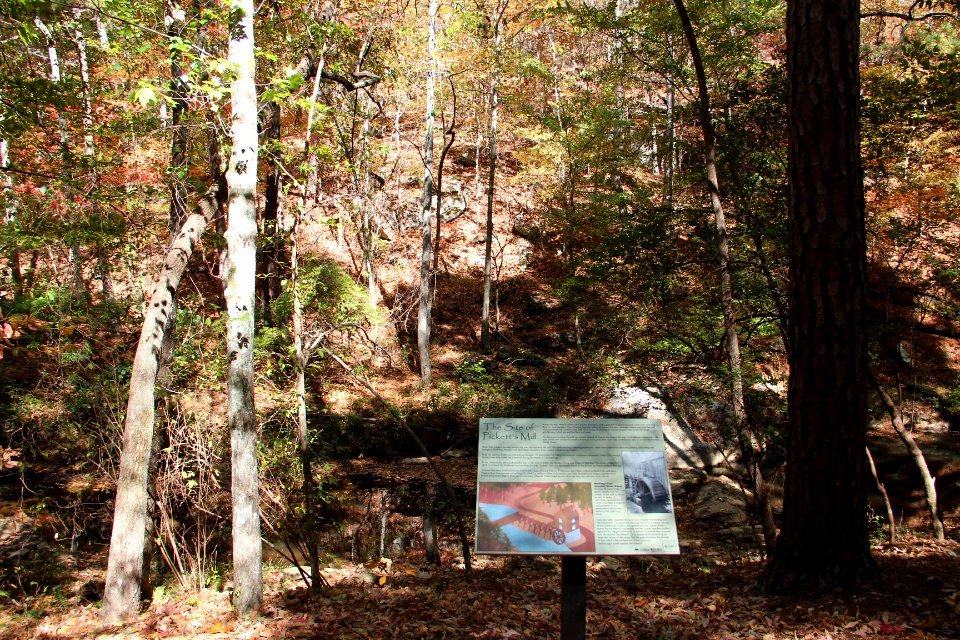 Pickett's Mill site, Oct 2016