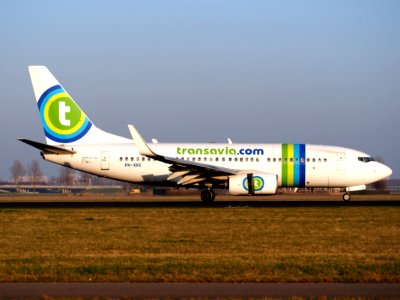 PH-XRX Transavia Boeing 737-7K2(WL), landing at Schiphol (AMS - EHAM), Netherlands, pic3 photo