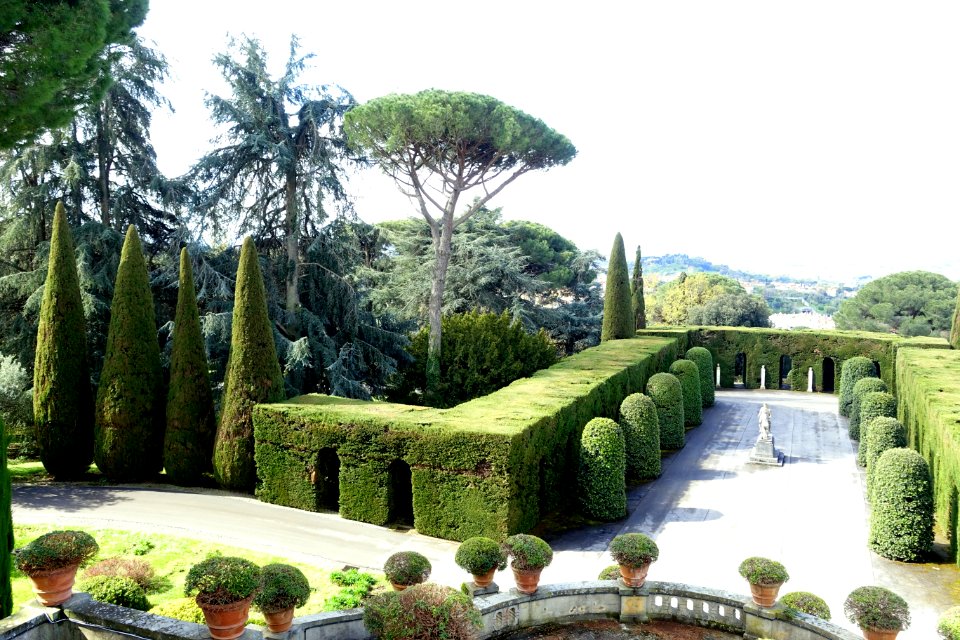 Piazzale Quadrato - Barberini Gardens - Castel Gandolfo - DSC04382
