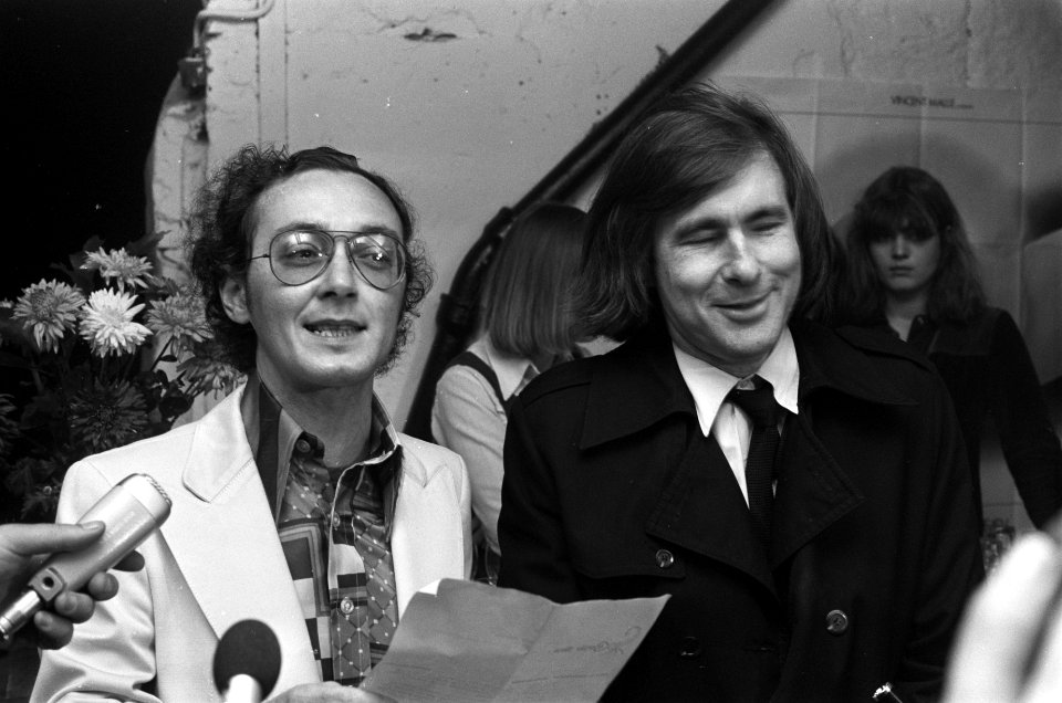 Pim en Wim prijs voor Joris Ivens tijdens Cinemanifestatie in Utrecht Wim Ver, Bestanddeelnr 927-5243
