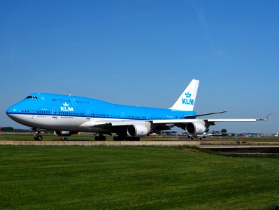 PH-BFG KLM Royal Dutch Airlines Boeing 747-406 at Schiphol (AMS - EHAM), The Netherlands, 16may2014, pic-4 photo