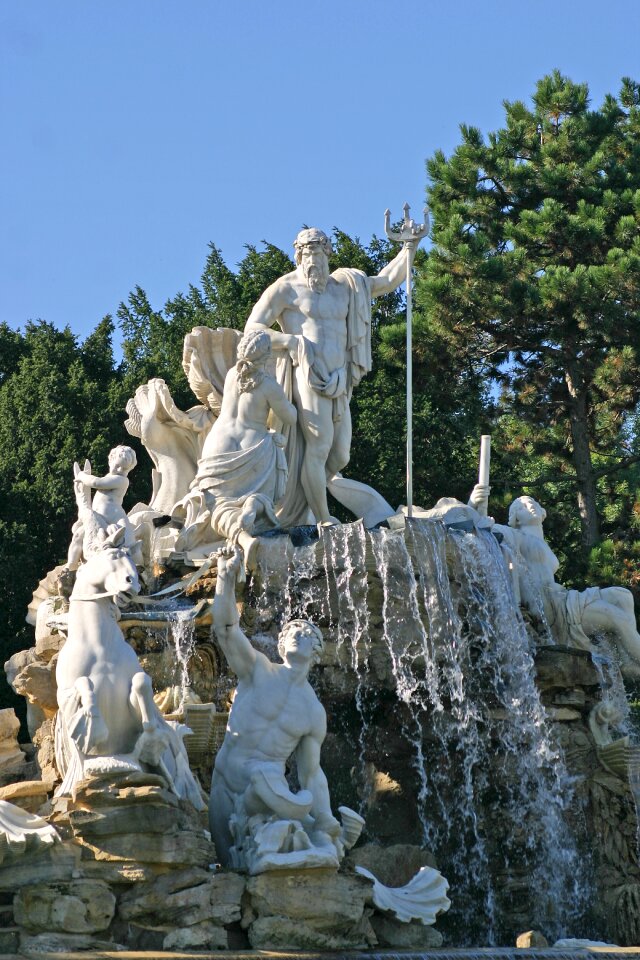 Schönbrunn park vienna austria