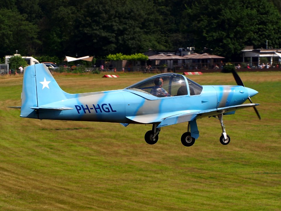 PH-HGL, Sequoia F.8L Falco, at Hilversum Airport (ICAO EHHV), photo- 1.8L Falco, at Hilversum Airport (ICAO EHHV), photo-8