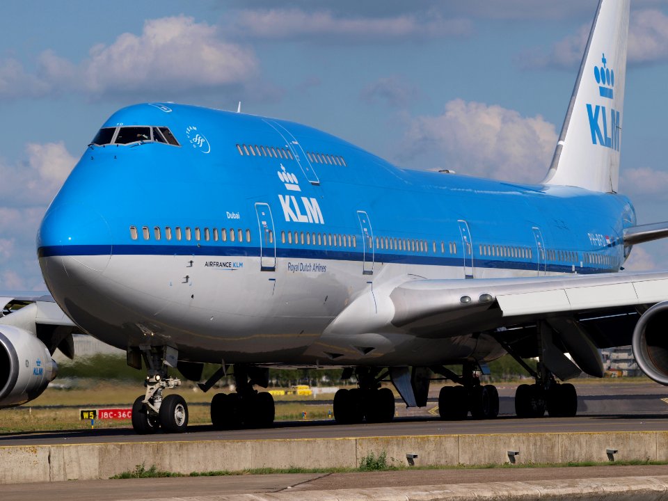 PH-BFD KLM Royal Dutch Airlines Boeing 747-406(M) - cn 24001 taxiing, 25august2013 pic-004