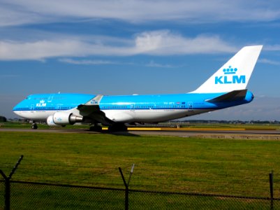 PH-BFS KLM Boeing 747-400M taxiing at Schiphol (AMS - EHAM), The Netherlands, 18may2014, pic-6 photo