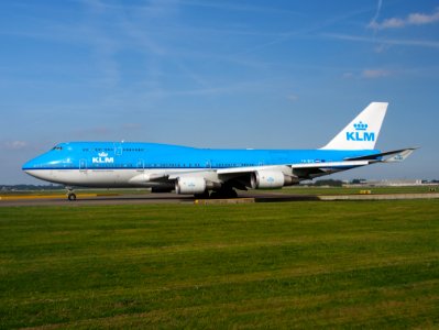 PH-BFE KLM Boeing 747-400 taxiing at Schiphol (AMS - EHAM), The Netherlands, 17may2014, pic-6 photo