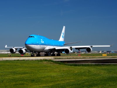 PH-BFG KLM Royal Dutch Airlines Boeing 747-406 at Schiphol (AMS - EHAM), The Netherlands, 16may2014, pic-2 photo