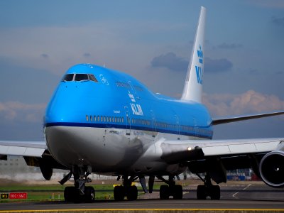 PH-BFG Boeing 747-406 KLM Royal Dutch Airlines taxiing at Schiphol (AMS - EHAM), The Netherlands, 18may2014, pic-3 photo
