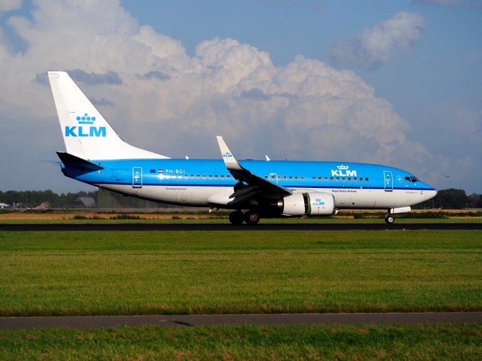 PH-BGI KLM Royal Dutch Airlines Boeing 737-7K2(WL) - cn 30364, 11Aug2014, landing at Schiphol (AMS - EHAM), The Netherlands, pic4