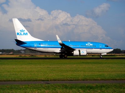 PH-BGI KLM Royal Dutch Airlines Boeing 737-7K2(WL) - cn 30364, 11Aug2014, landing at Schiphol (AMS - EHAM), The Netherlands, pic4