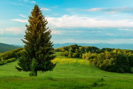 Slovakia the sky hills