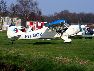 PH-GOZ, Aviat A-1B Husky at Hilversum Airport (ICAO EHHV), photo1