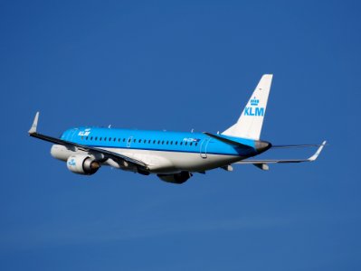 PH-EZN KLM Embraer 190 takeoff from Schiphol (AMS - EHAM), The Netherlands, 17may2014, pic-4 photo