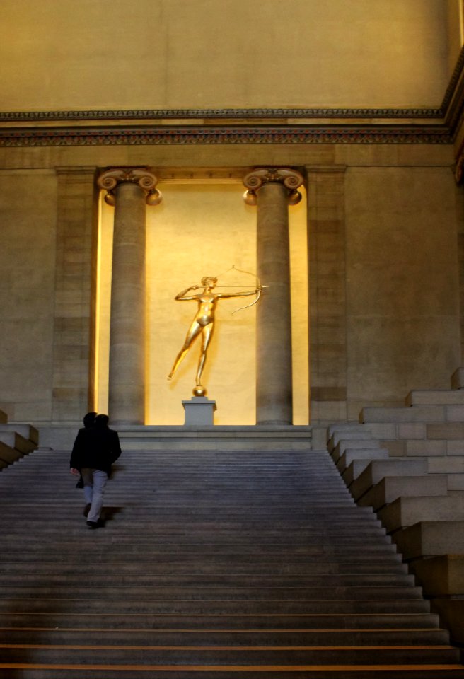 Philadelphia Museum of Art grand staircase, March 2018