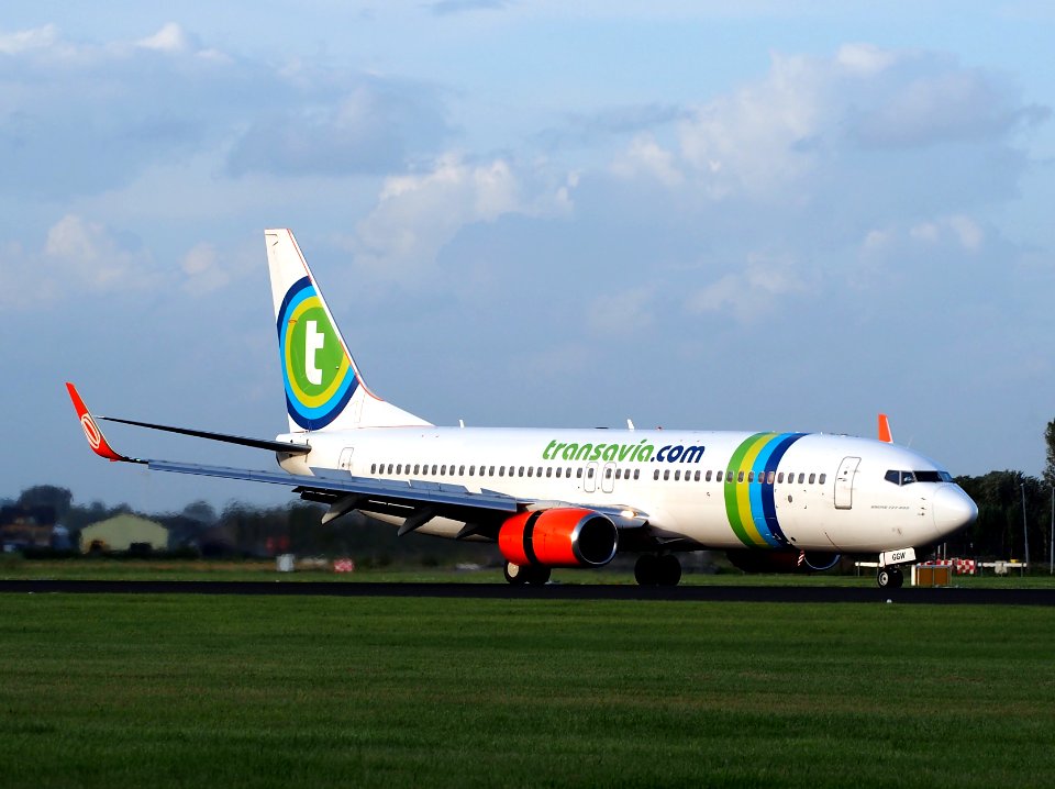 PH-GGW Transavia Boeing 737-8EH(WL) - cn 35831, 11Aug2014, landing at Schiphol (AMS - EHAM), The Netherlands