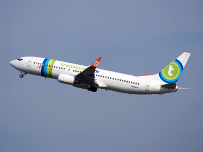 PH-GUA Transavia Boeing 737-8EH(WL) - cn 37601take-off, 25august2013 pic-2