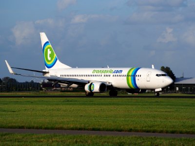 PH-HSD Transavia Boeing 737-8K2(WL) - cn 39260, 11Aug2014, landing at Schiphol (AMS - EHAM), The Netherlands, pic1