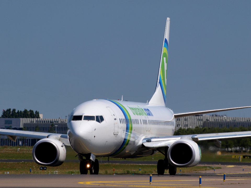 PH-HSF Transavia Boeing 737-8K2(WL) - cn 39261, taxiing 21july2013 pic-001