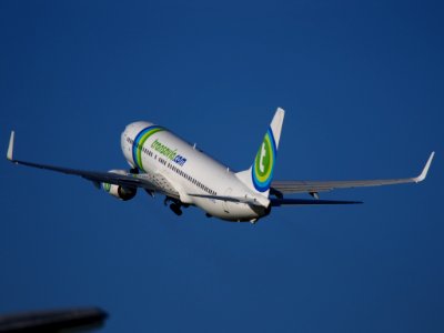 PH-HSD Transavia Boeing 737-8K2(WL) takeoff from Schiphol (AMS - EHAM), The Netherlands, 11june2014, pic-3