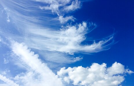 Clouds form front detail sunset