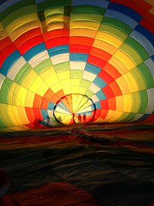 Balloon flight flying