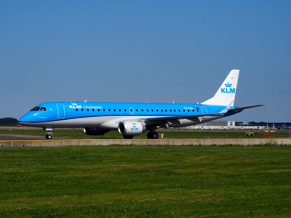 PH-EXD KLM Embraer 190 taxiing at Schiphol (AMS - EHAM), The Netherlands, 18may2014, pic-2