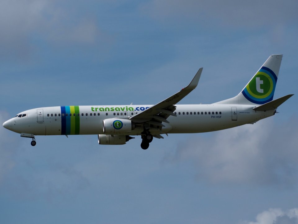 PH-HSF Transavia Boeing 737-8K2(WL), 12Aug2014, landing at Schiphol (AMS - EHAM), The Netherlands, pic2