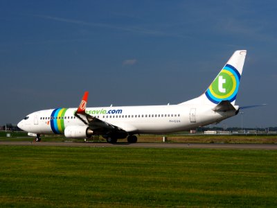 PH-GUA Transavia Boeing 737-800 taxiing at Schiphol (AMS - EHAM), The Netherlands, 17may2014, pic-2