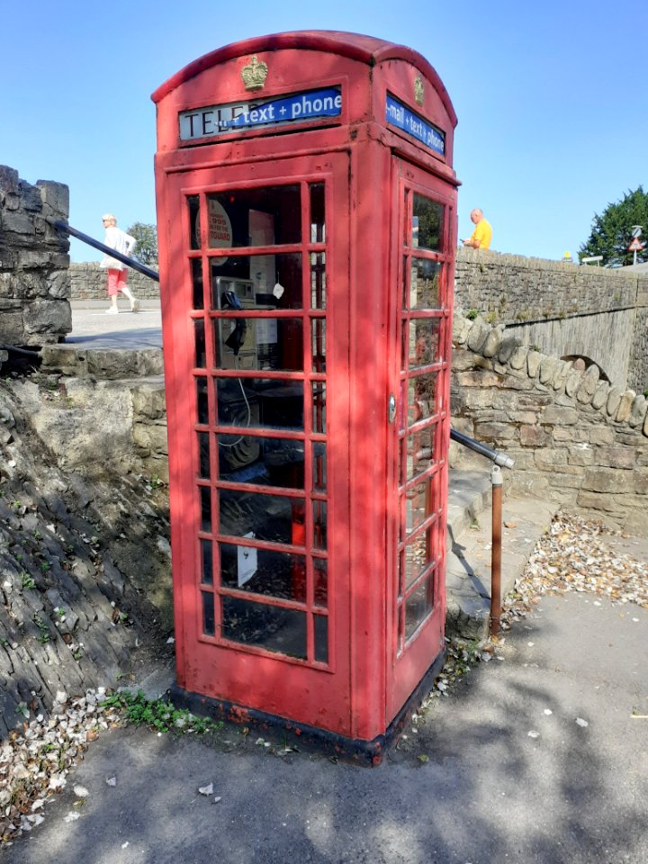 Phonebox in Lynmouth
