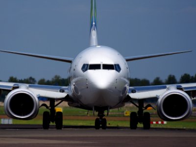 PH-HSI Transavia Boeing 737-8K2(WL) taxiing at Schiphol (AMS - EHAM), The Netherlands, 18may2014, pic-4