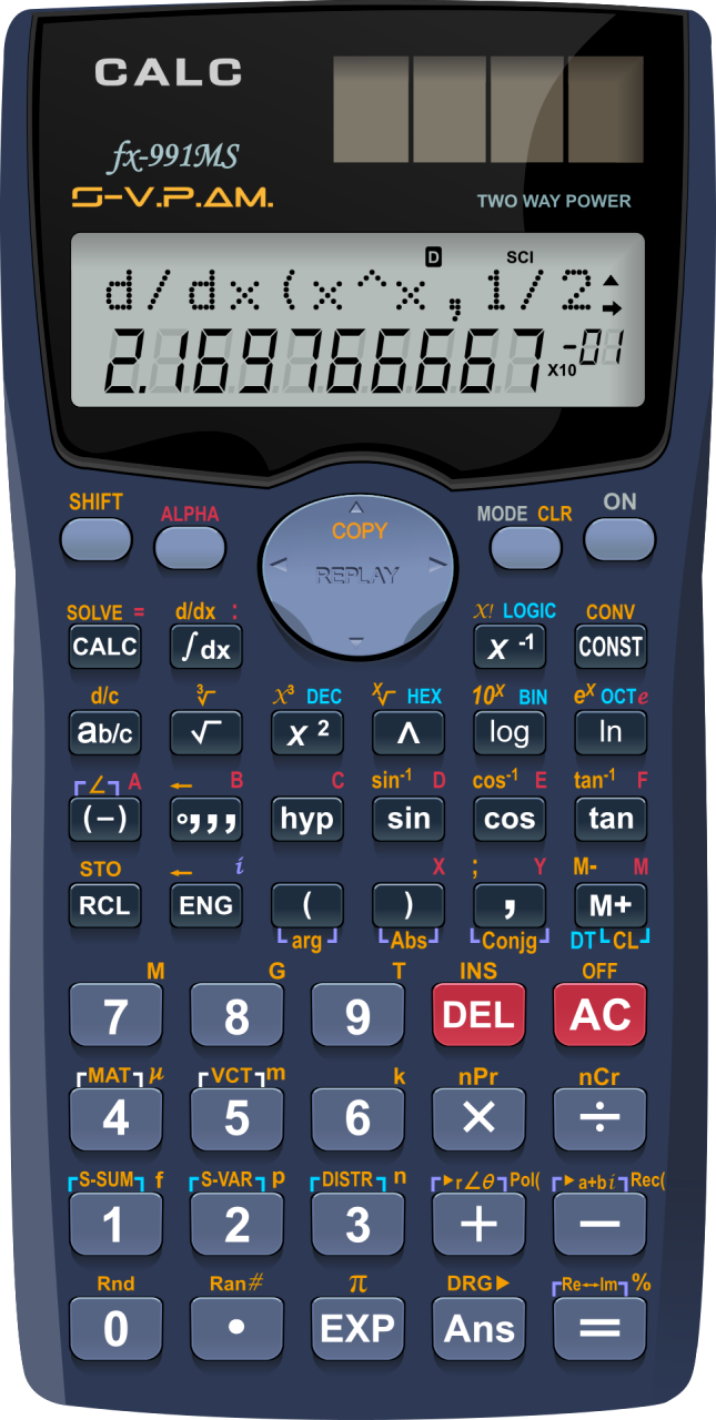 Casio casio calculator casio fx-991ms