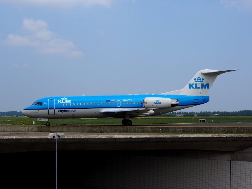 PH-KZL KLM Cityhopper Fokker F70 - cn 11536 - pic6