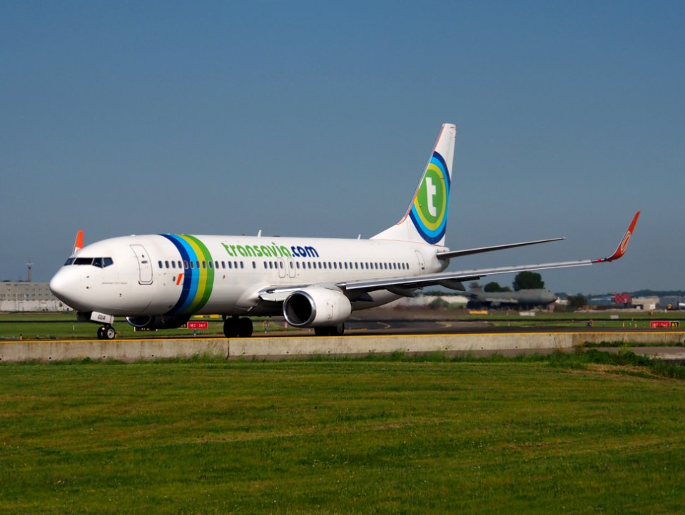 PH-GUA Transavia Boeing 737-800 taxiing at Schiphol (AMS - EHAM), The Netherlands, 17may2014