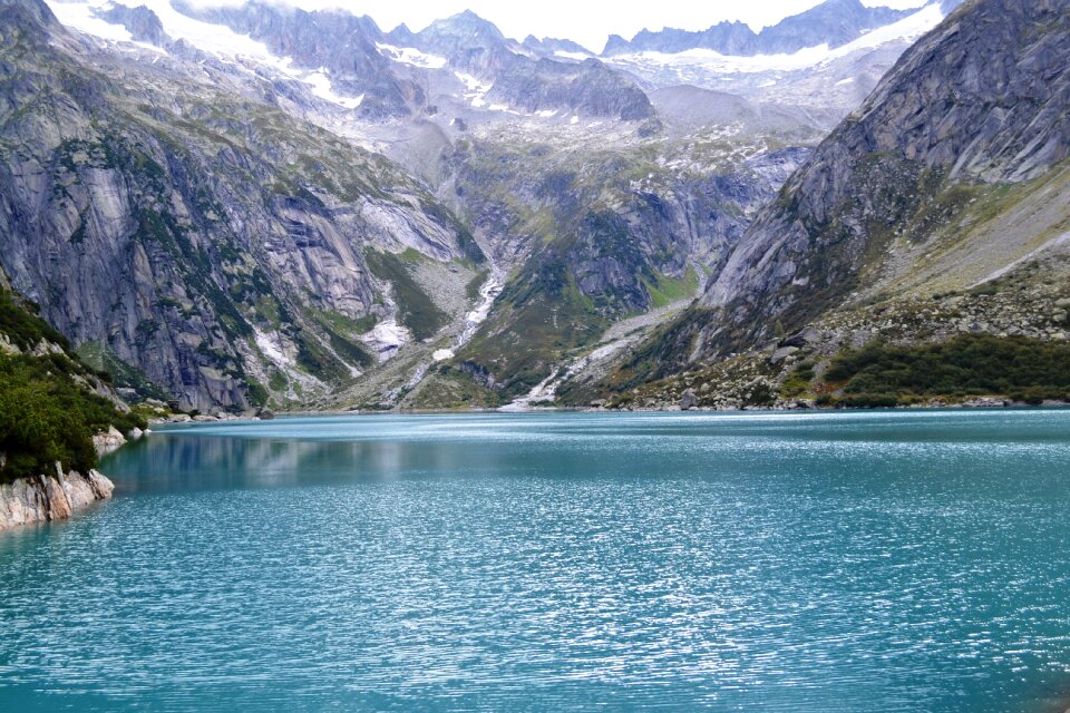 Mountain world switzerland bergsee