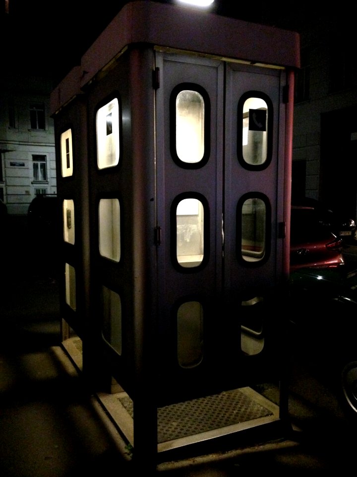 Phone booth in Vienna