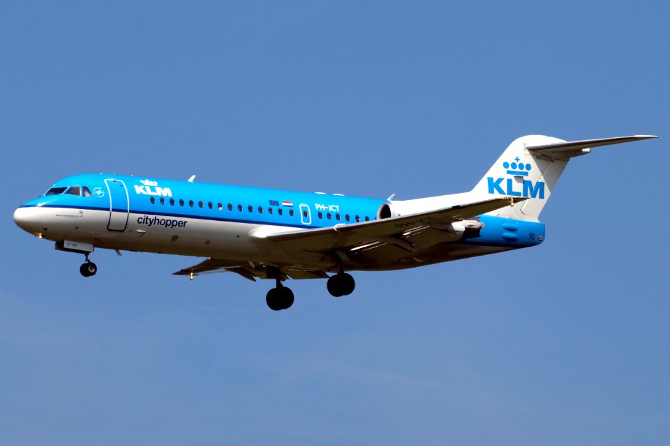 PH-JCT Fokker 70 KLM cityhopper