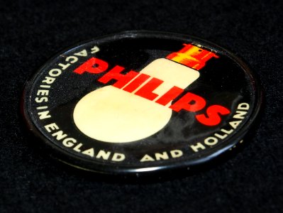Philips factories in england and holland, mirror advertising gift, foto3