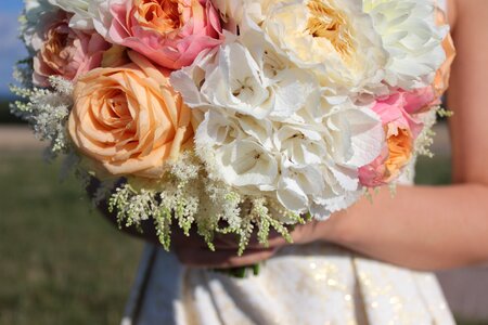 Wedding flower david austin roses