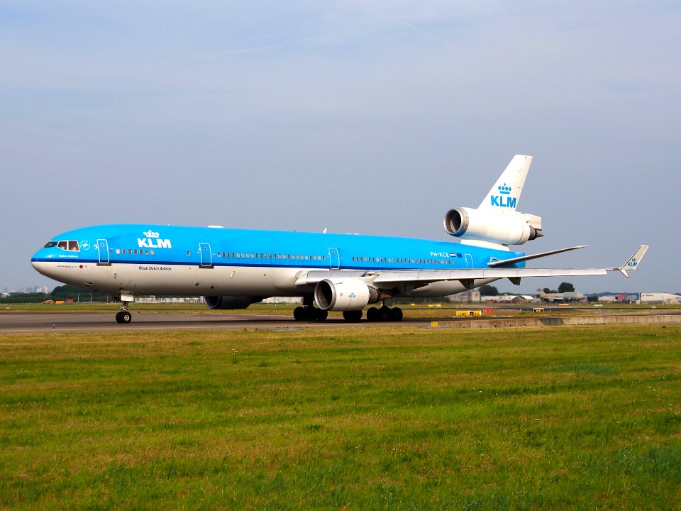 PH-KCE KLM Royal Dutch Airlines McDonnell Douglas MD-11 - cn 48559, taxiing 22july2013 pic-006