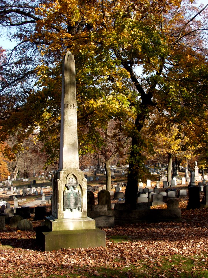 Philotus Dean obelisk, Union Dale Cemetery