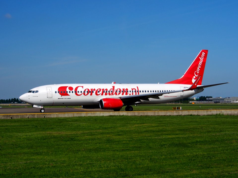 PH-CDE Corendon Dutch Airlines Boeing 737-8KN(WL) at Schiphol (AMS - EHAM), The Netherlands, 16may2014, pic-2